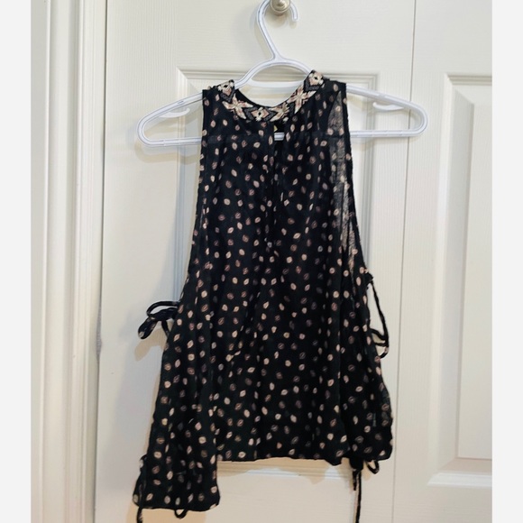 Free People Ride Easy Side Tie Tank Top - Picture 6 of 7